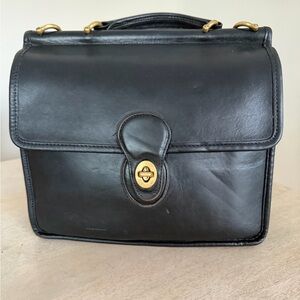 Vintage Coach Willis Bag Black 9927 USA
